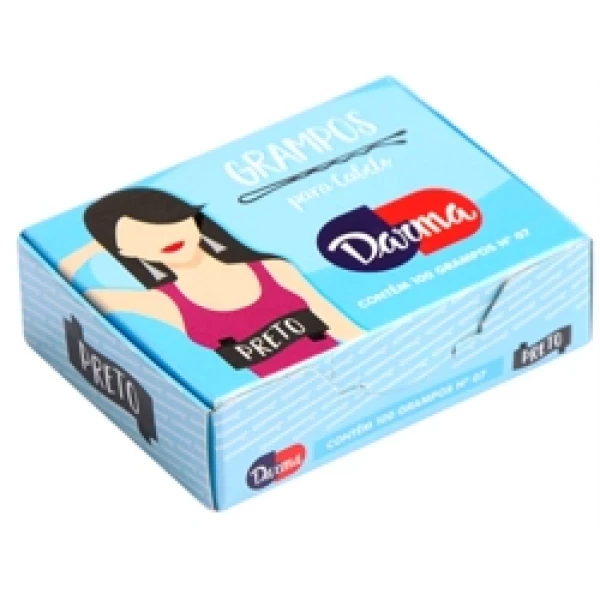DM138 - GRAMPO DARMA PRETO C/ 100 N. 7