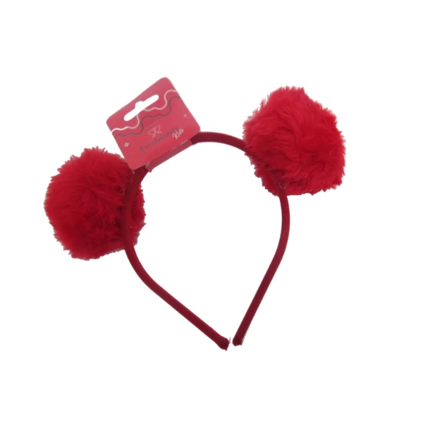EB-081 - TIARA EUROBEAUTY KIDS POM POM COM 1 UND