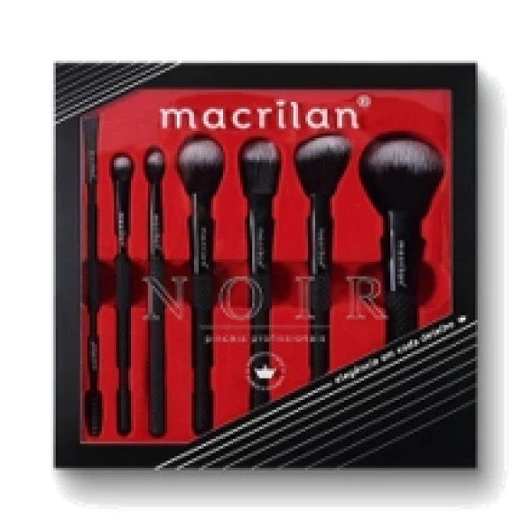 ED009 - Kit 7 Pinc&eacute;is Maquiagem Linha Noir Macrilan