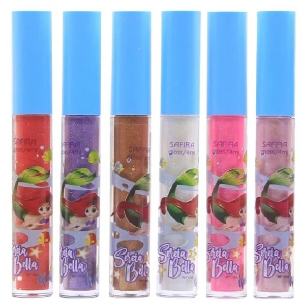 SB-93223 - GLOSS SAFIRA TEEN LINHA SEREIA BELLA  N 05