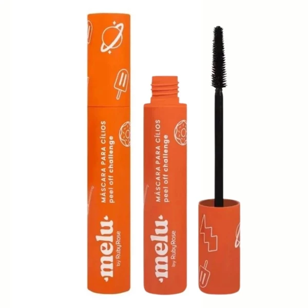 HB517- MASCARA PRA CILIOS MELU PEEL OFF CHALLENGE RUBY ROSE