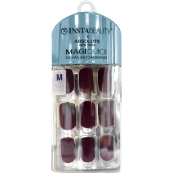 IBNM009M - ABNY X IB UNHAS AUTO-ADESIVAS MAHOGANY RED M