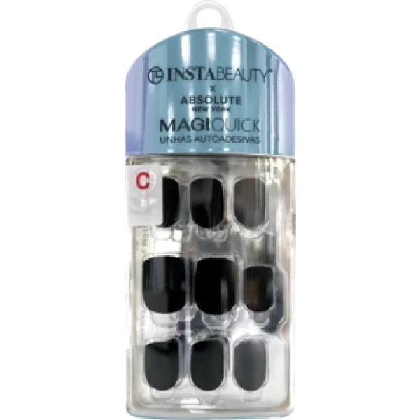 IBNM022C - ABNY X IB UNHAS AUTO-ADESIVAS ECLIPSE BLACK C