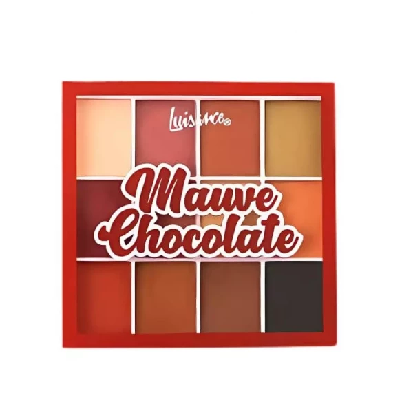 L3223 - MAUVE CHOCOLATE - PALETA DE SOMBRAS LUISANCE