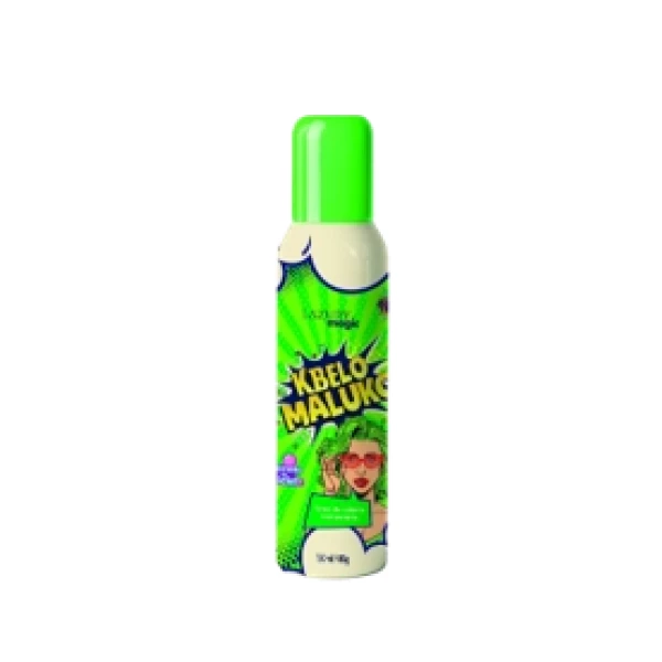 RP8506 - KBELO MALUKO- TINTA DE CABELO EM AEROSOL 150 ML/85 G VERDE MEON LAZURY