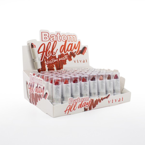 3114.1.1 BATOM ALLDAY MATTE VIVAI CORES SORTIDAS