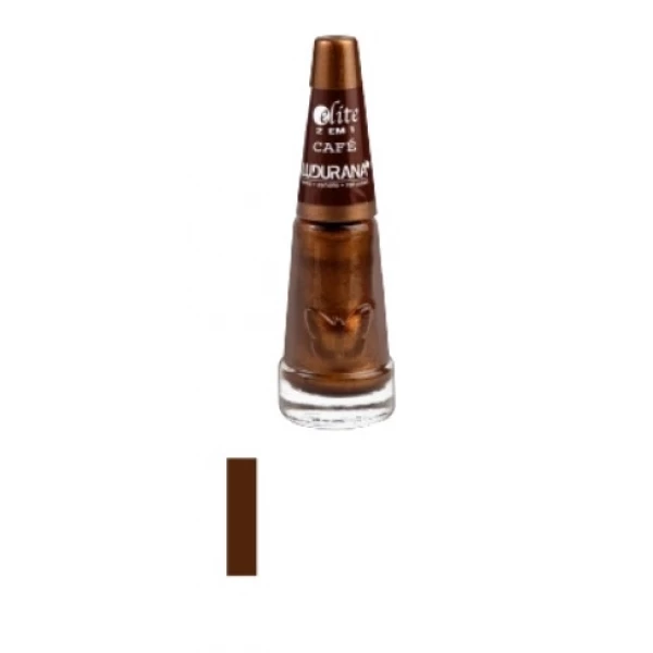 ESMALTE LUDURANA 2 EM 1 CAFE ELITE SOLTO