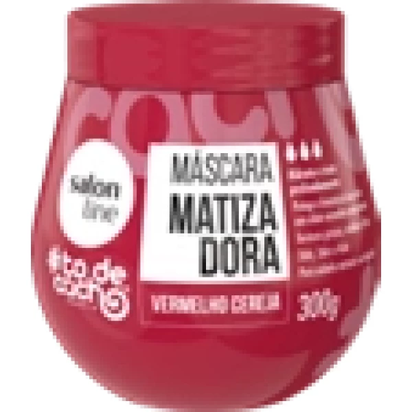 SL32035 - #TODECACHO MASCARA CONDICIONANTE MATIZ VERMELHO CEREJA 300GR