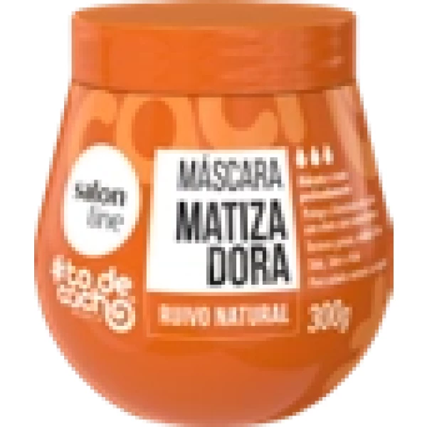 SL32036 - #TODECACHO MASCARA CONDICIONANTE MATIZ RUIVO NATURAL 300GR
