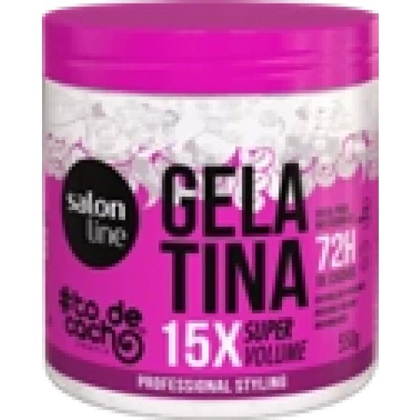 SL95004 - #TODECACHO GELATINA CONDICIONADOR SUPER VOLUME 550GR