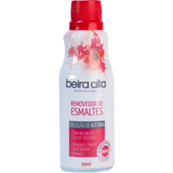 BA2030 - REMOVEDOR DE ESMALTES C/ ACETONA 90 ML BEIRA ALTA