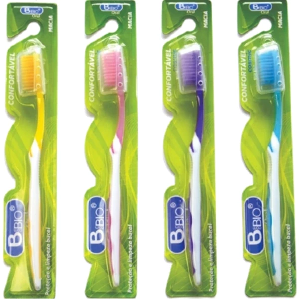 BIO102 - ESCOVA DENTAL ADULTO MACIA REF. BIO-102