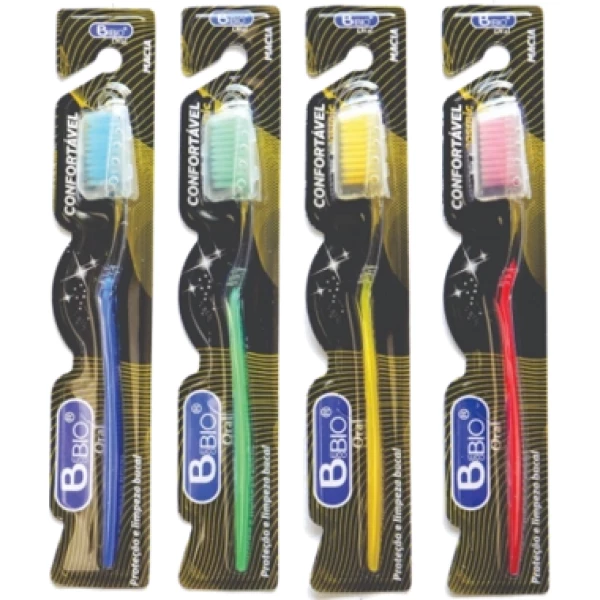BIO108 - ESCOVA DENTAL ADULTO MACIA REF. BIO-108