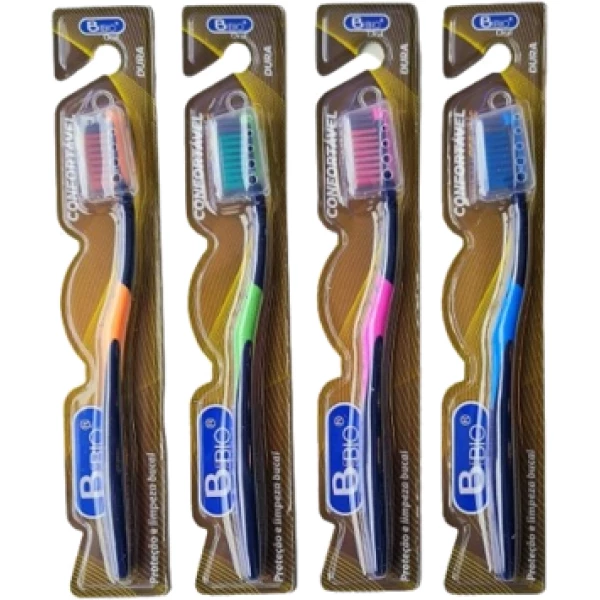 BIO129 - ESCOVA DENTAL ADULTO DURA REF. BIO-129