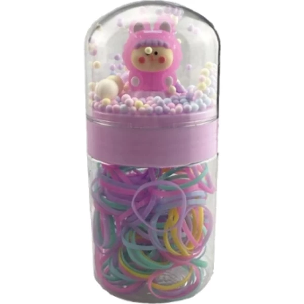BSL1453-6 -  SILICONE P/ CABELO HELLO MINI COLORIDO