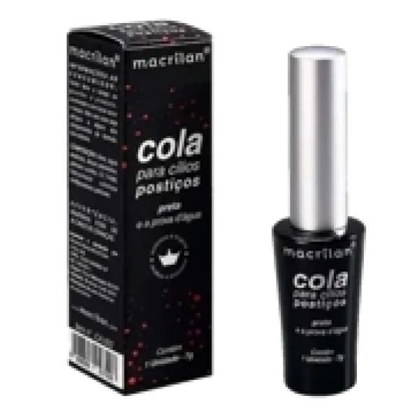 CA002 - COLA PARA CILIOS PRETA MACRILAN SOLTA