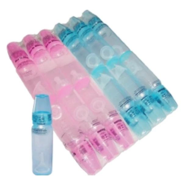CF884 - MAMADEIRA PP 240ML CRISTAL SIL. LISA PLUS  CEFISA SORTIDA