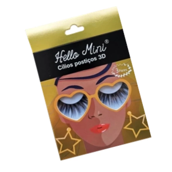 CL312-3 CILIOS POSTICOS 3D C/ 3 PARES