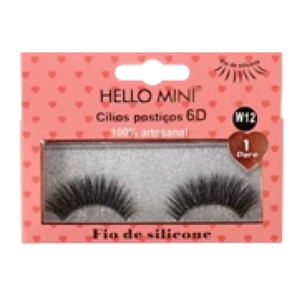 CL605-7 -  CILIOS POSTICOS 6D FIO DE SILICONE