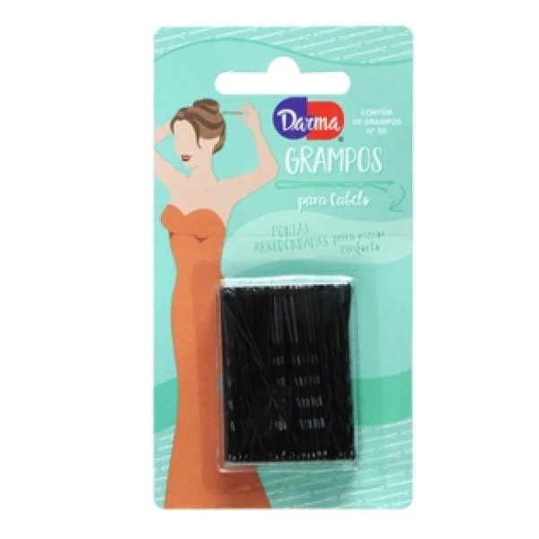 DM152 - GRAMPO DARMA  PRETO BLISTER N. 5 C/ 50 UN