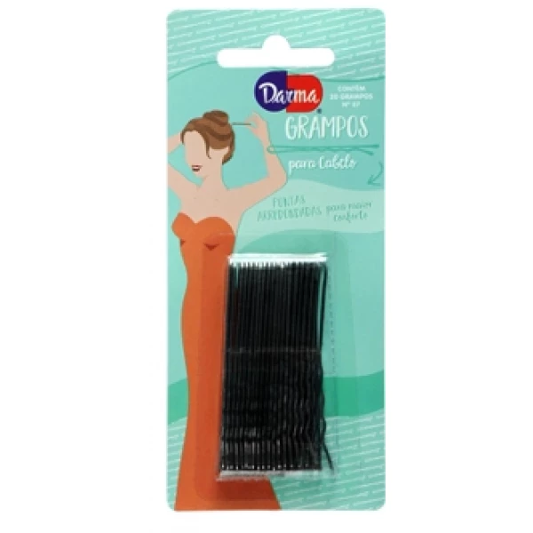 DM155 - GRAMPO DARMA  PRETO BLISTER N. 7 C/ 20 UN
