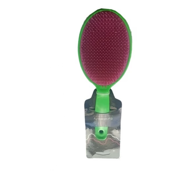 EB-177 - ESCOVA CABELO EUROBEAUTY DESEMBARACANTE OVAL FLEX