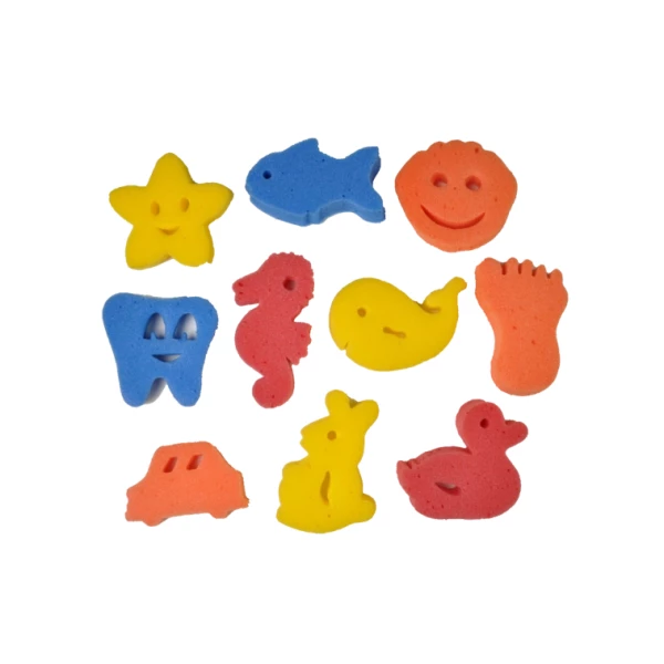 EB-011 - ESPONJA ESPUMA INFANTIL DIVERSAS EUROBEAUTY