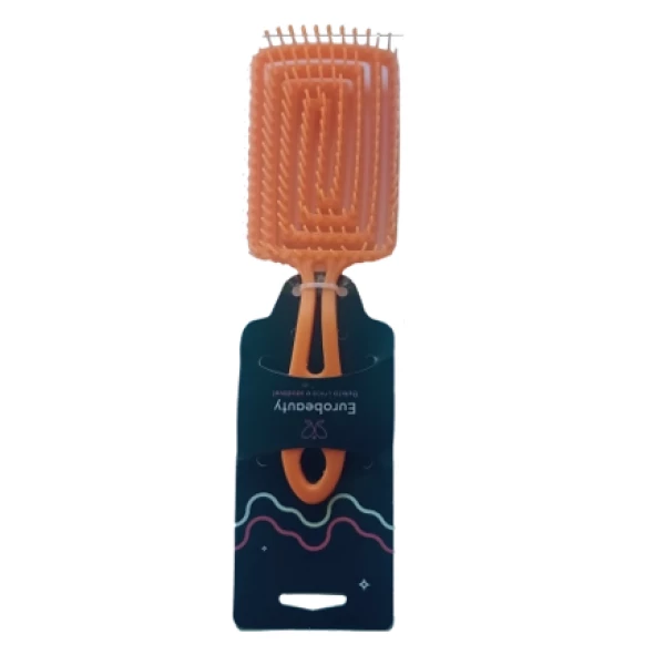 EB-172 - ESCOVA CABELO EUROBEAUTY SUPER FLEX QUADRADA