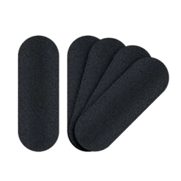 EB-244 - REFIL LIXA PRETO 13X50 GRAO 100 C/25 UND EUROBEAUTY