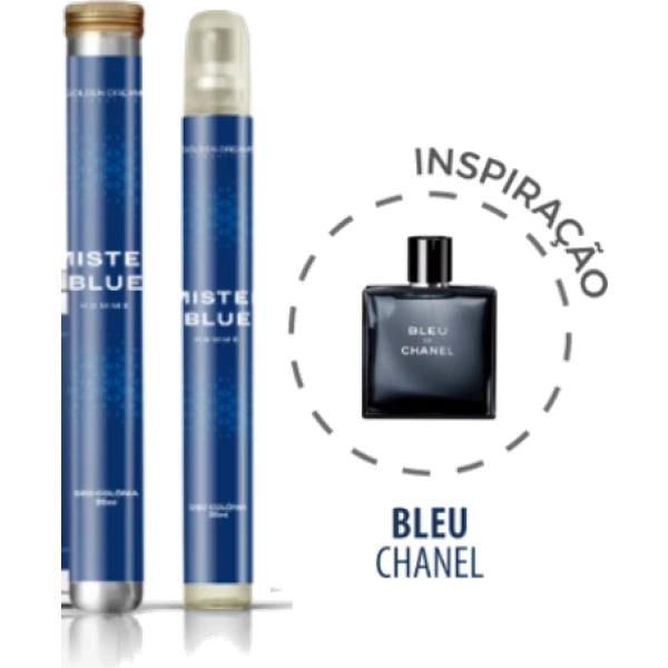 GD1040 - DEO COL MASC GOLDEN DREAMS 35ML MISTER BLUE