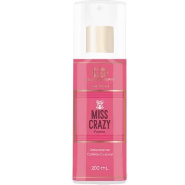 GD5081 - DEO COL FEM BODY SPLASH 200 ML MISS CRAZY