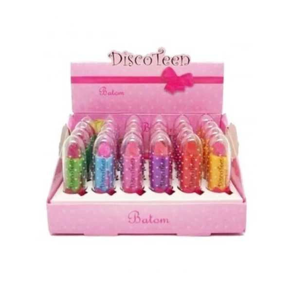 HB102173PB - BATOM LABIAL DISCOTEEN INFANTIL SORTIDO
