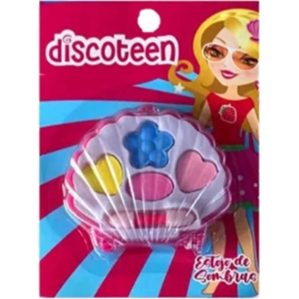 HB103643-D - KIT ESTOJO MAQUIAGEM DISCOTEEN CONCHA