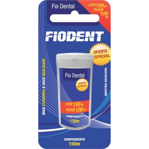 HM243 - FIO DENTAL FIODENT LV150 PG100 MT PENTAGONAL BL