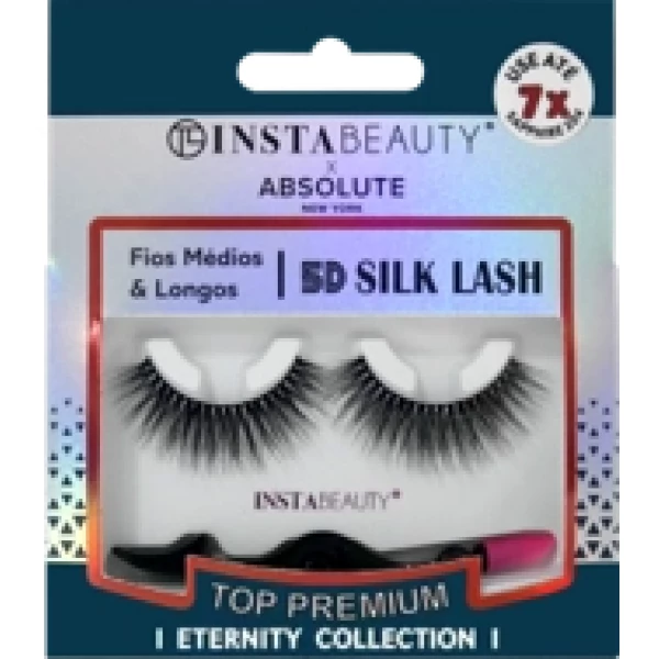 IBES204 - ABNY X IB CILIOS POSTICOS 5D SILK SAPPHIRE 204
