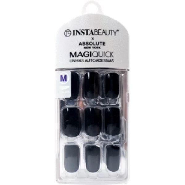 IBNM001M - ABNY X IB UNHAS AUTO-ADESIVAS MAGIC BLACK M