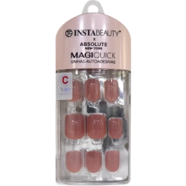 IBNM004C - ABNY X IB UNHAS AUTO-ADESIVAS ROSE PINK C