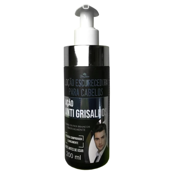 JB002100 - LOCAO ESCURECEDORA P/ CABELOS - 200ML