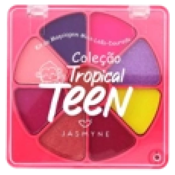 JSJ06086 COLECAO TROPICAL TEEN - KIT DE MAQUIAGEM MICO-LEAO-DOURADO