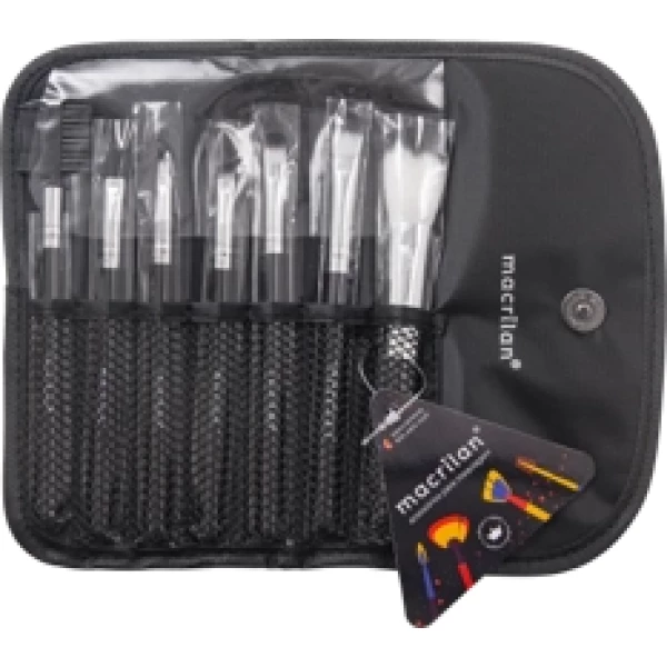 KP1-3E KIT 7 PINCEIS P/ MAQUIAGEM
