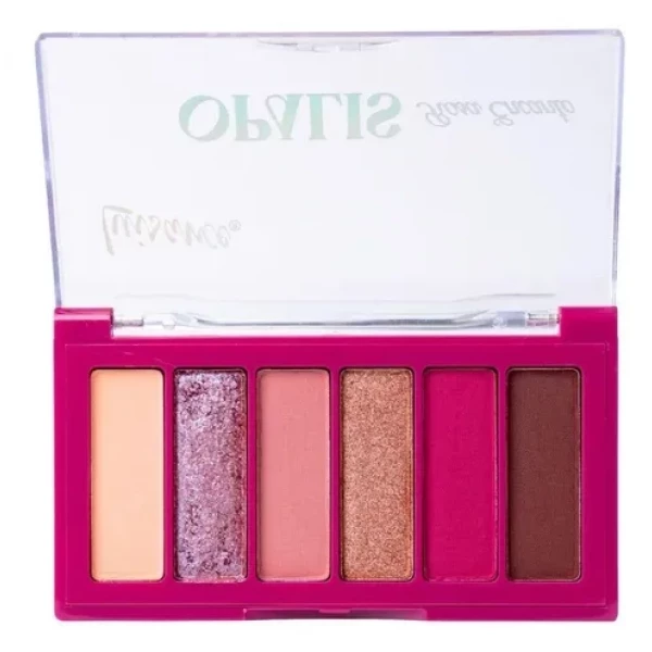 L3297-B - OPALIS PALETA DE SOMBRAS LUISANCE  - ROSA ENCANTO