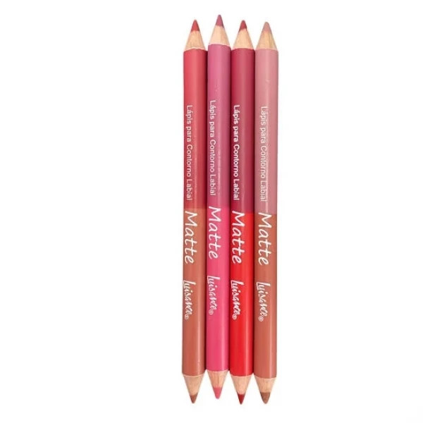 L852 LAPIS PARA CONTORNO LABIAL DUAL COR COM APONTADOR - MATTE