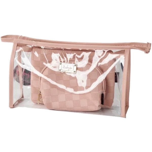 NECF-164A - NECESSAIRE KIT C/ 3 UNIDADES FEMININA RUBYS