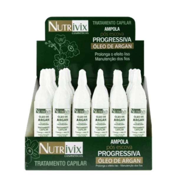 NT002 - AMPOLA NUTRIVIX OLEO DE ARGAN 10ML