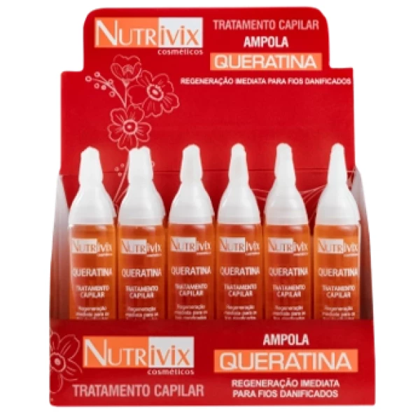 NT008 - AMPOLA NUTRIVIX QUERATINA 10ML