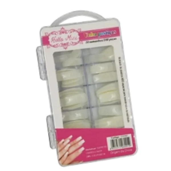 OY001-3 UNHAS POSTICAS SUPER CURTA C/ 100PCS