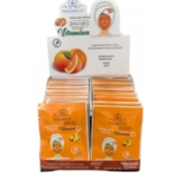 PH018 -  MASCARA FACIAL VITAMINA C SACHE 10G  PHALLEBEAUTY