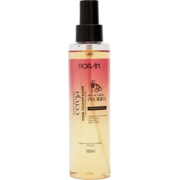 PR271 - BODY SPLASH CEREJA COM CHAMPANHE 160ML PORAN