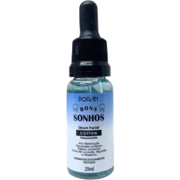 PR312 - SERUM FACIAL BONS SONHOS COTTON 20ML PORAN