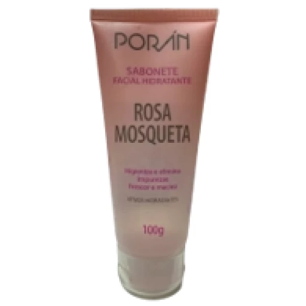 PR55 - SABONETE FACIAL HIDRATANTE ROSA MOSQUETA 100G PORAN